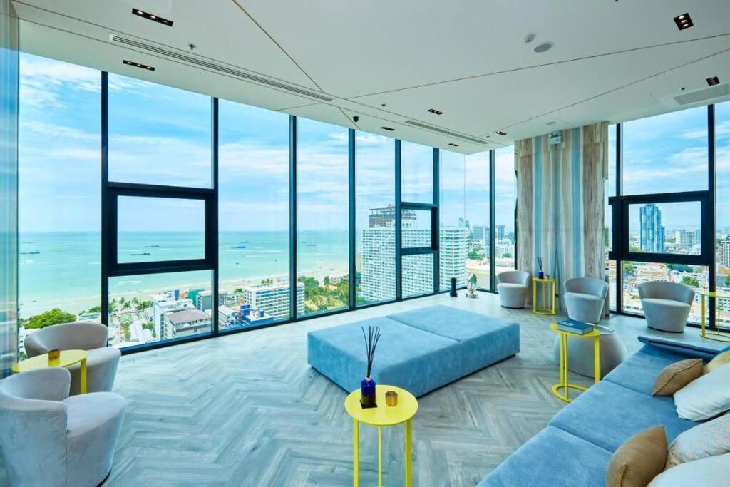Sea View 2 Bed Room Condo @ Central Паттая Екстер'єр фото